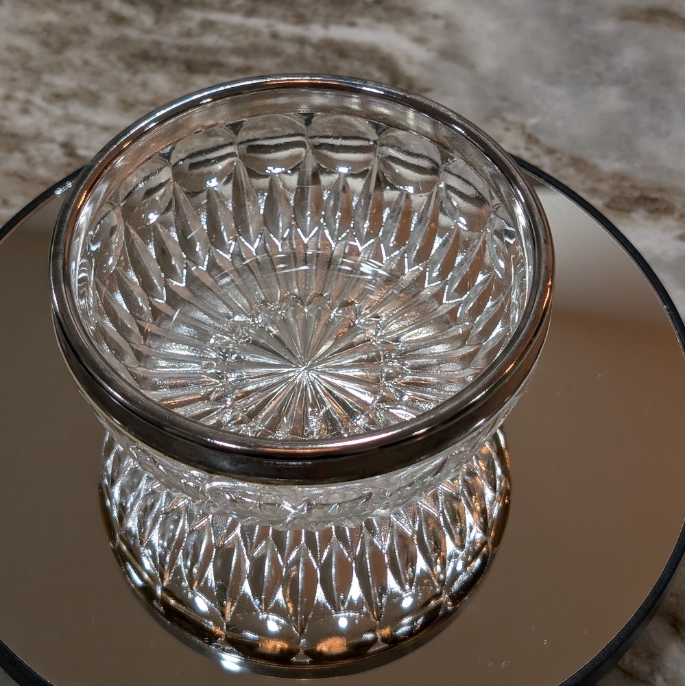Vintage Leonard Crystal Italian Bowl - Picture 4 of 7